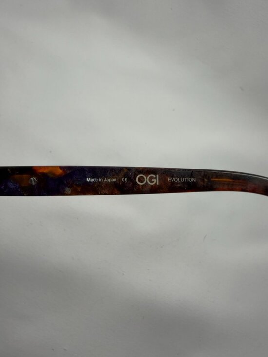 OGI Evolution Purple Tortoise Eyeglasses Frames Only main image 4